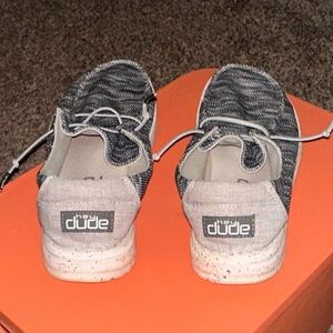 Hey Dude Women's Wendy Sox Casual Shoes - Dark Grey - Size 6 - Worn 4 times only